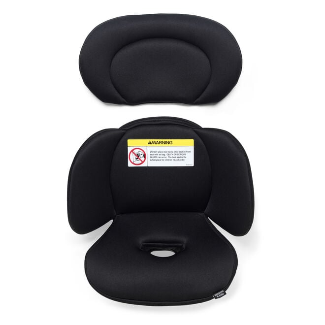 Fit360 Rotating Convertible Car Seat Head & Body Insert - Black in Black image number 0