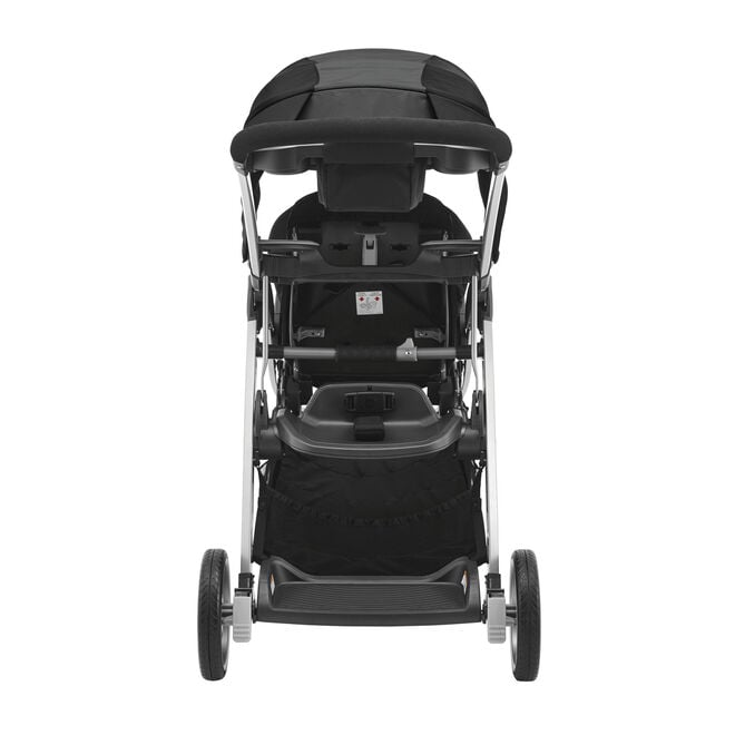 Chicco Bravo For 2 Stroller in Iron Back View image number 5