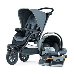 Chicco Activ3 Jogging Stroller Travel System in Solar