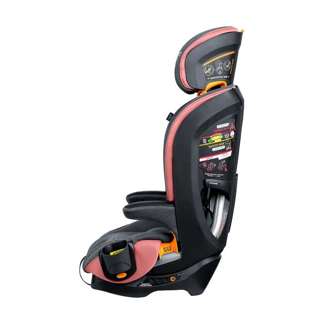 Chicco MyFit ClearTex Car Seat in Coral Left Profile image number 6