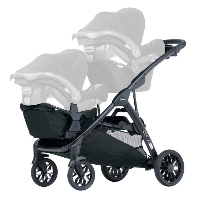 Chicco Corso Flex Stroller in Legend Twin Seats image number 6