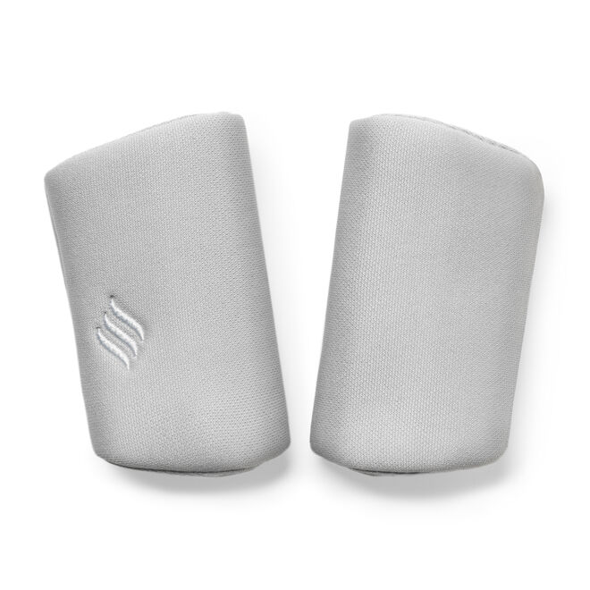 KeyFit or KeyFit 30 ClearTex Infant Car Seat Shoulder Pads - Light Grey in Pewter image number 0