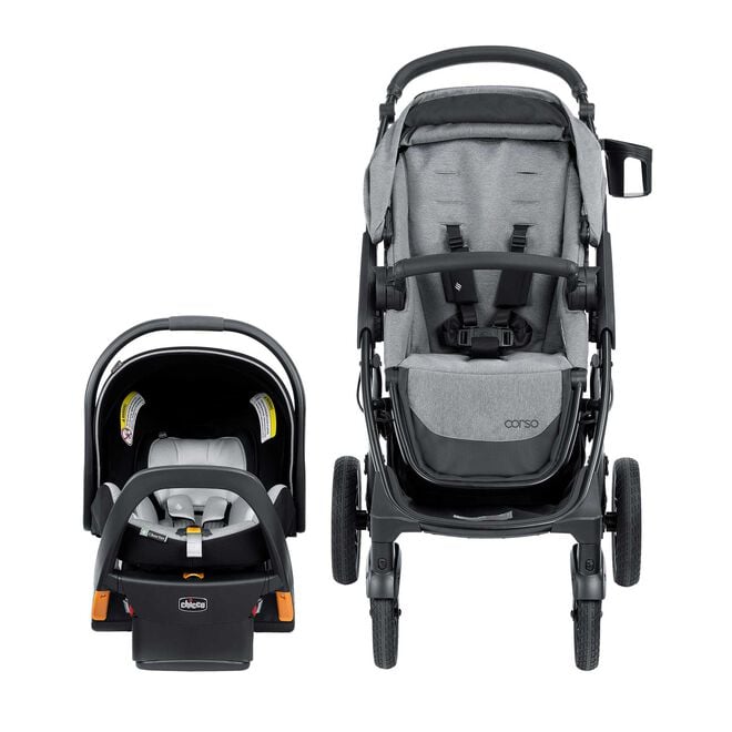 Chicco Corso LE ClearTex Travel System in Canyon Front Profile image number 1