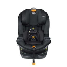 Chicco Fit360 ClearTex Rotating Car Seat in Obsidian front