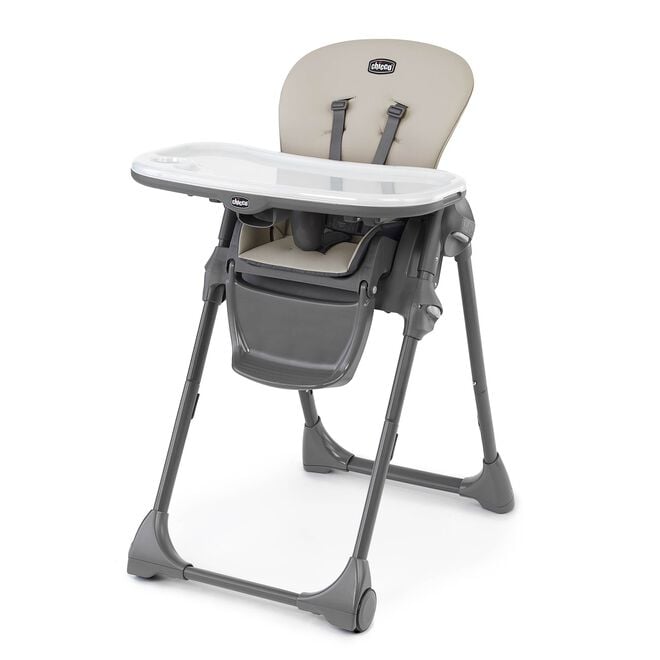 Chicco Polly Highchair in Taupe image number 0