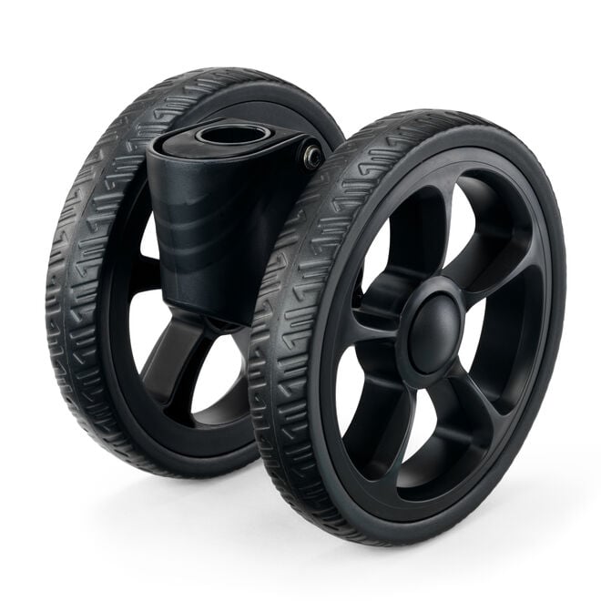 Chicco Viaro Stroller Front Wheel in Black Tread image number 0