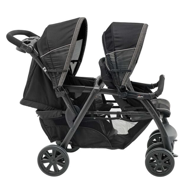 Chicco Cortina Together Stroller in the Minerale Right Profile View image number 3