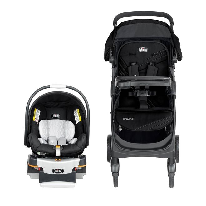 Chicco Bravino Travel System in Ravine front image number 1