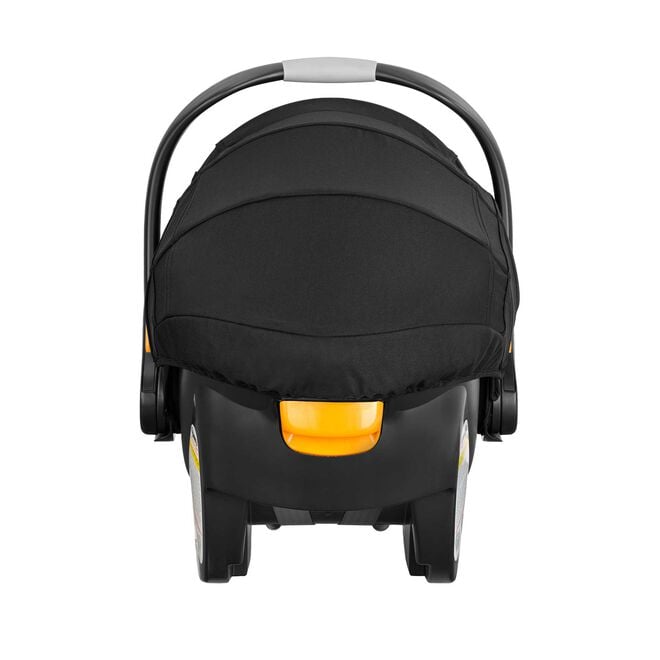Chicco KeyFit ClearTex Infant Car Seat in Black Back View image number 5