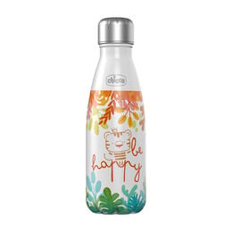 Chicco Stainless Steel Water Bottle 17oz 4yr+ in Safari