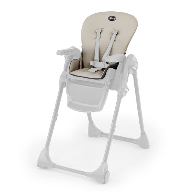 Polly High Chair Seat Cover - Taupe in Taupe image number 0