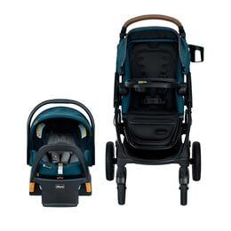 Chicco Corso Primo ClearTex Travel System in Stellar Front Profile