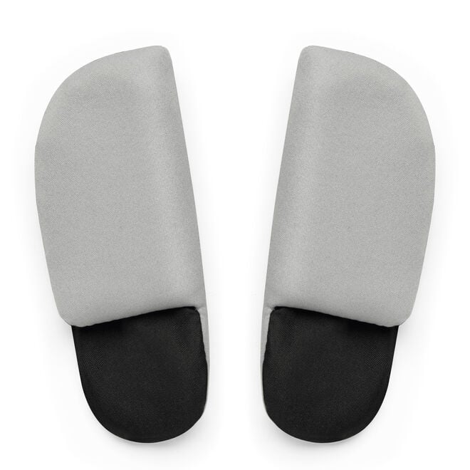 NextFit Convertible Car Seat Shoulder Pads - Light Grey in  image number 0