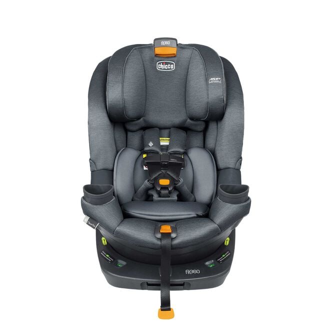 Chicco Fit360 ClearTex Rotating Car Seat in Carbon front image number 1