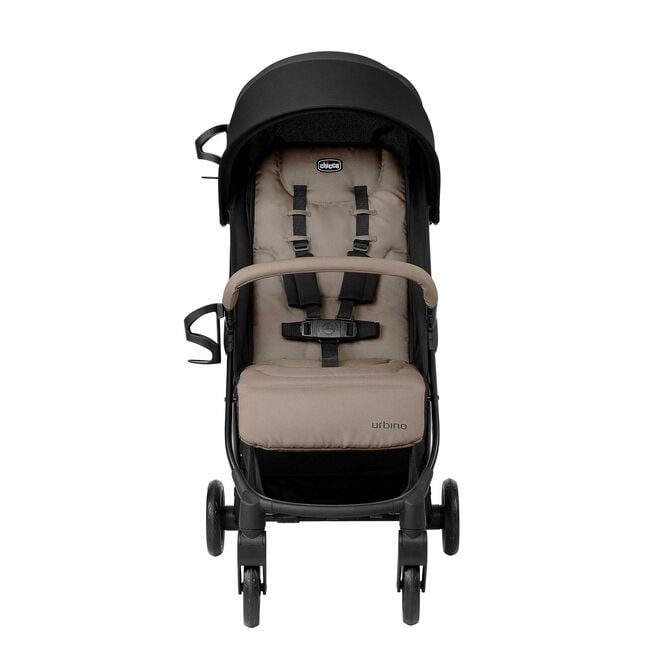Chicco Urbino Compact Stroller in Oat Front image number 1