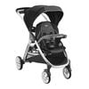 Chicco Bravo For 2 Stroller in Iron 3/4 Front View image number 2