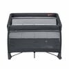 Chicco Dash Playard in Charcoal Front View with Bassinet image number 3