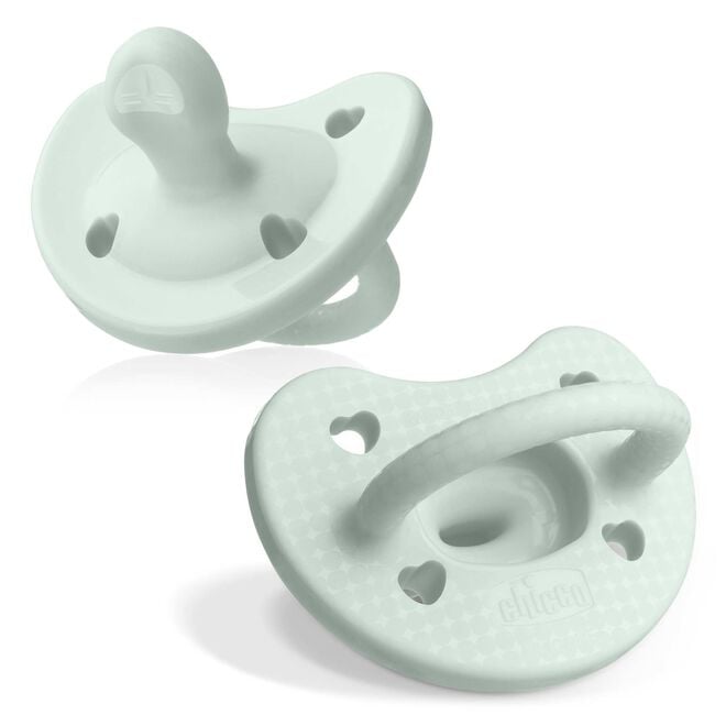 PhysioForma Luxe Orthodontic Silicone Pacifier in Mint 0-6m (2pc) image number 0