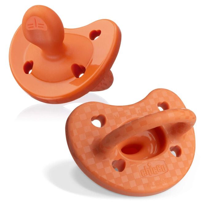 PhysioForma Luxe Orthodontic Silicone Pacifier in Terracotta 16-24m (2pc) image number 0