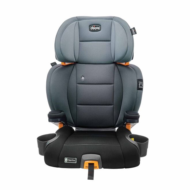 Chicco KidFit ClearTex Plus Car Seat in Shadow Front View image number 1