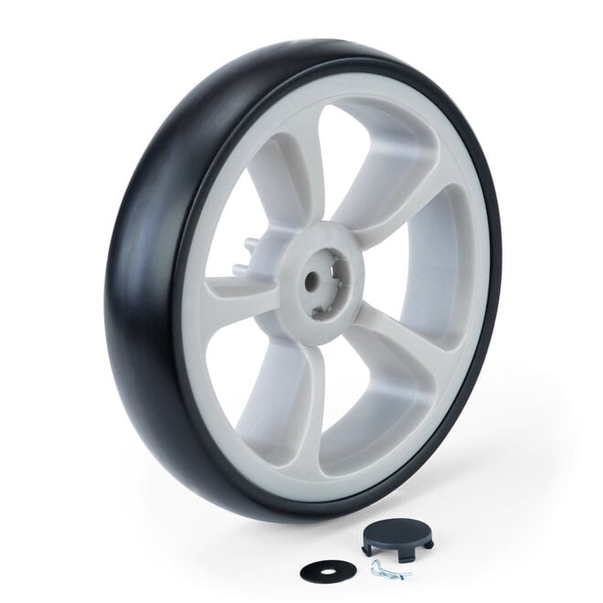 Viaro Stroller Rear Wheel - Silver in Silver image number 0