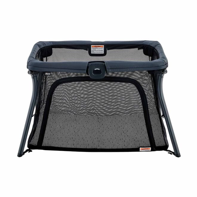 Chicco Alfa Lite Travel Playard in Midnight Front View image number 1