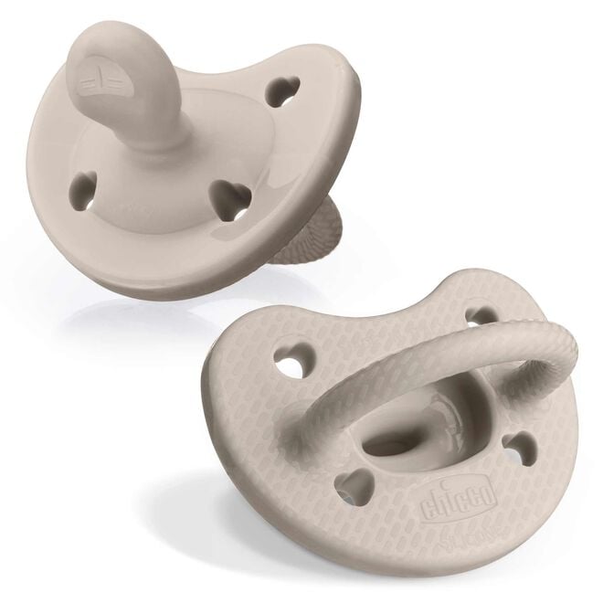 PhysioForma Luxe Orthodontic Silicone Pacifier in Grey 6-16m (2pc) image number 0