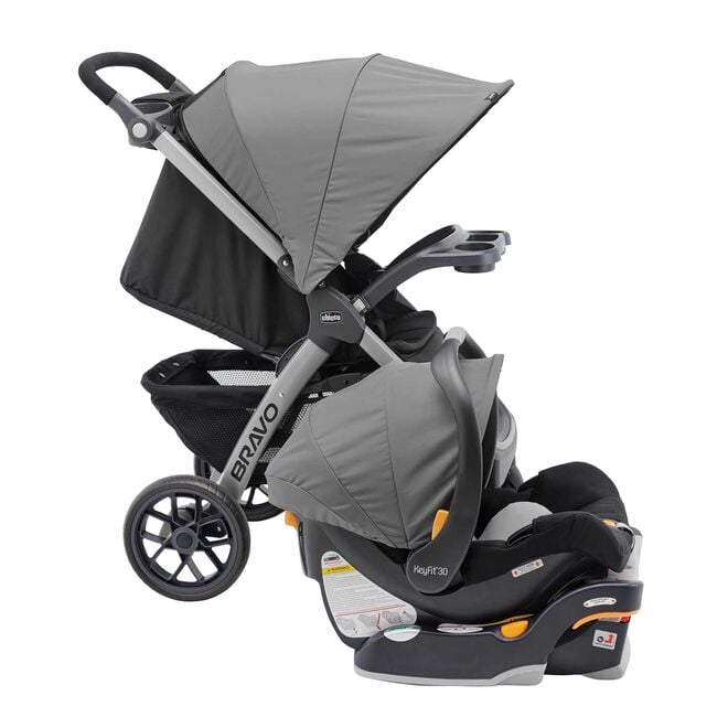 Chicco Bravo Trio Travel System in Camden Right View image number 3