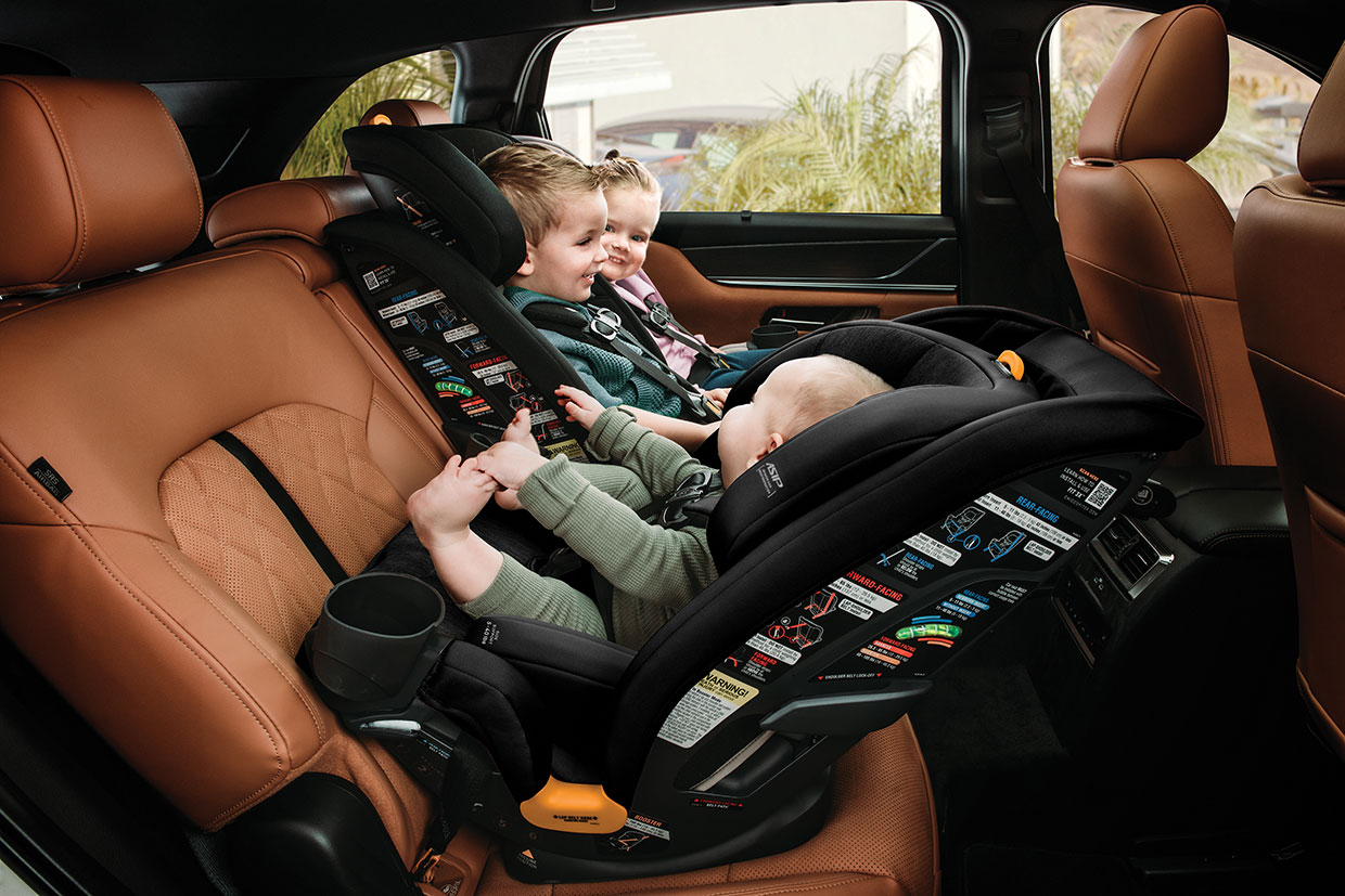 Chicco Fit3x All-in-One Car Seats with children