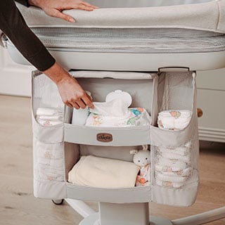 Included Diaper Caddy