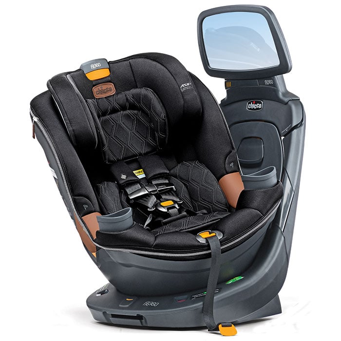 Chicco Fit360 Zip ClearTex Car Seat in Jet