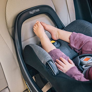 KeyFit Max Car Seat legroom
