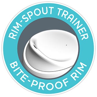 Bite-Proof Rim Spout