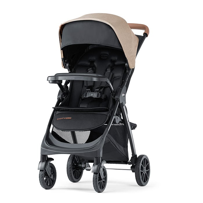 Chicco Bravino Plus Lightweight Stroller in Oat