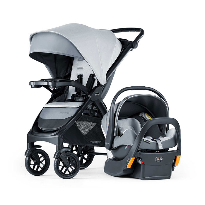 Chicco Bravo LE ClearTex Travel System in Atlas
