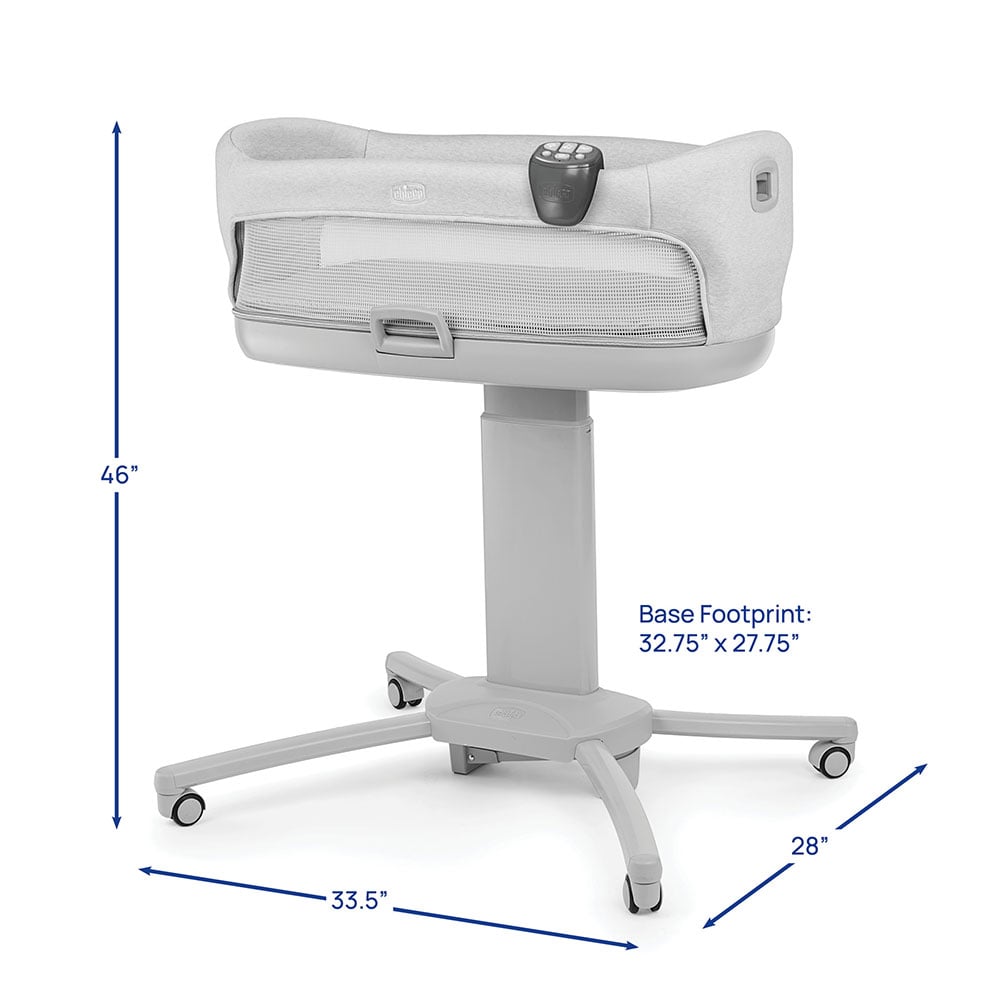 Chicco Close to You Bedside Bassinet dimensions image