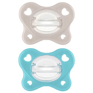 Chicco PhysioForma Dual Soft Silicone Pacifiers 6-16m