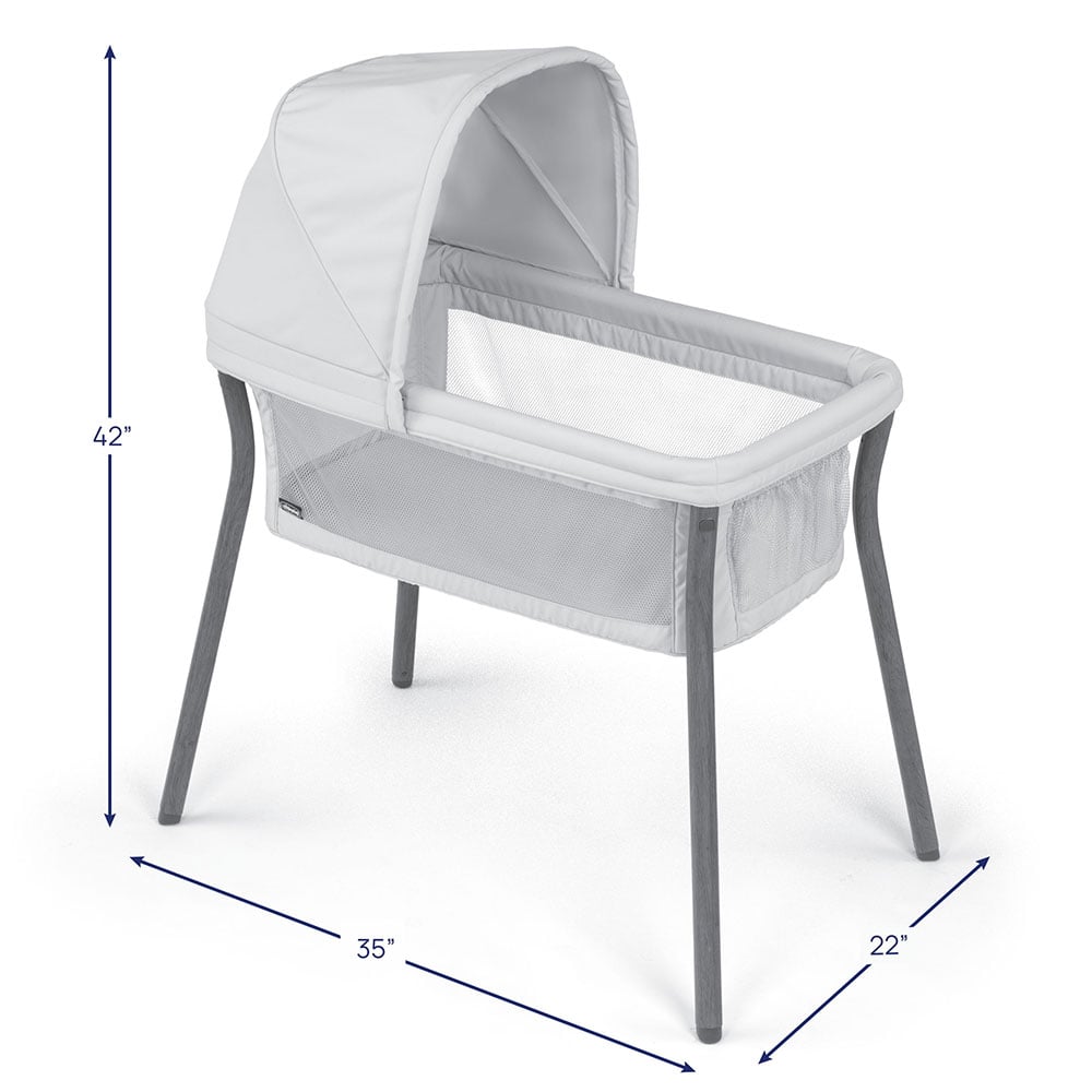 Chicco LullaGo Anywhere LE Bassinet dimensions image