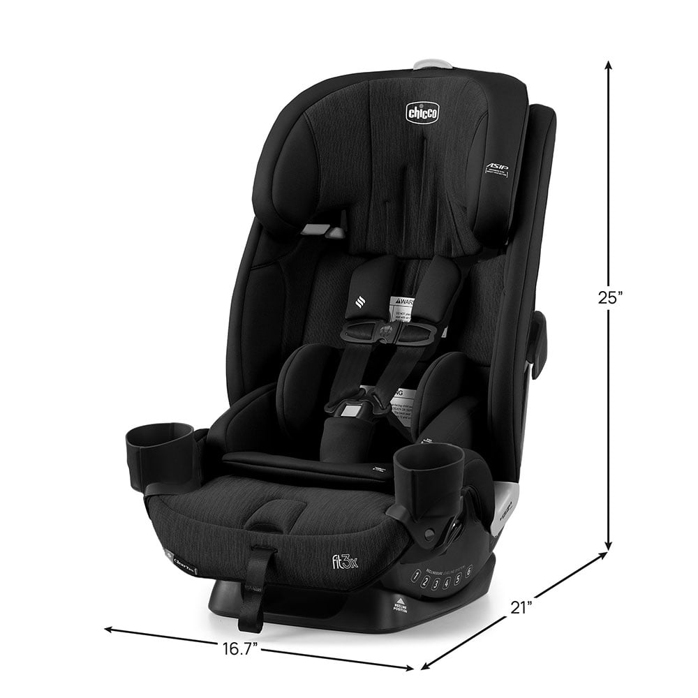 Chicco Fit3x ClearTex dimensions image