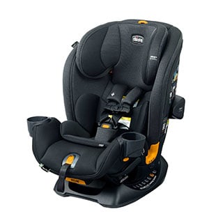 Chicco OneFit LX ClearTex One-in-One Car Seat in Ebony
